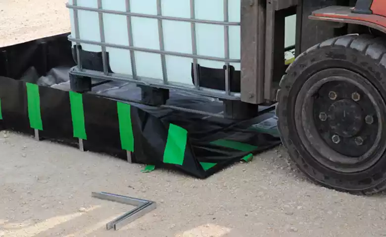 spill containment berms