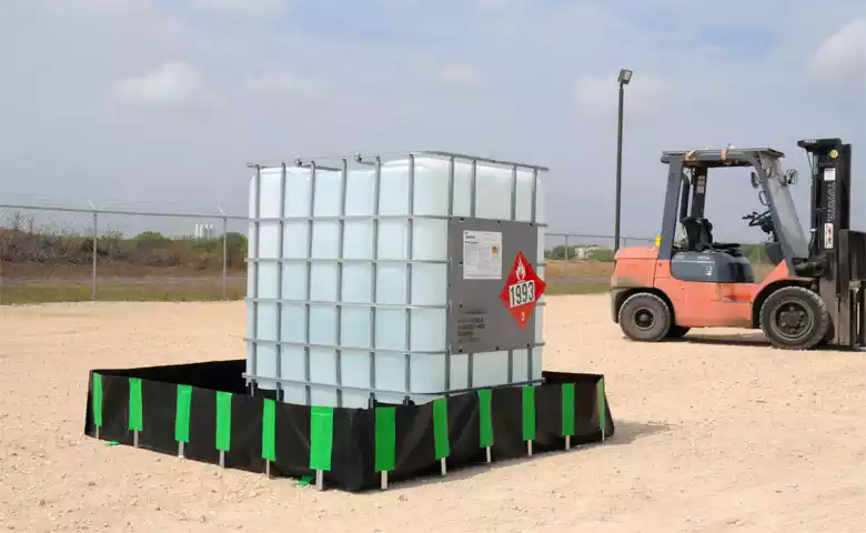 spill containment berms