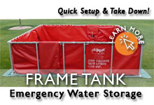 Frame Tank Water Storage