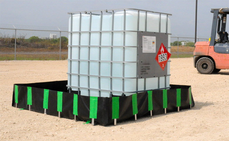spill containment berm