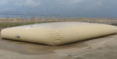 frack fluid storage tank